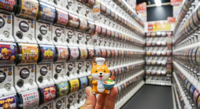 The “Gachapon” Addiction: Why You Will Spend All Your Coins on Tiny Plastic Toys