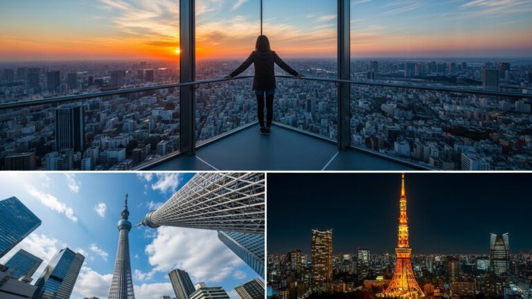 The Battle of the Views: Shibuya Sky vs. Tokyo Skytree vs. Tokyo Tower