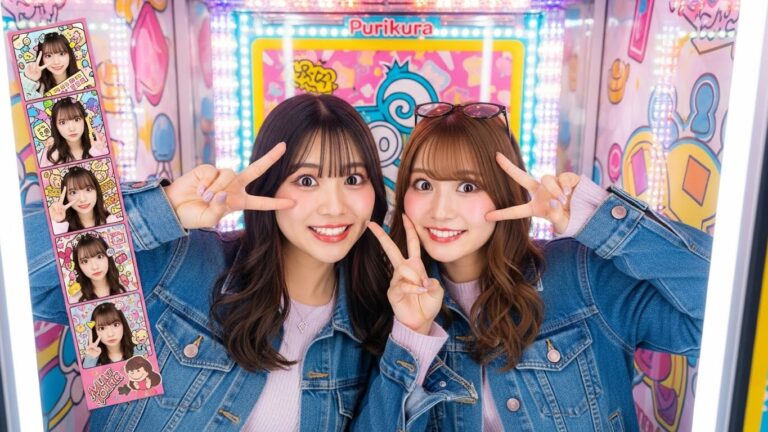 Why Do I Look Like an Alien?! The Crazy World of Japanese “Purikura” (Photo Booths)