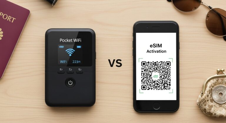 How to Stay Online in Japan: eSIM, Pocket WiFi, or SIM Card? (Stop Paying for Roaming!)